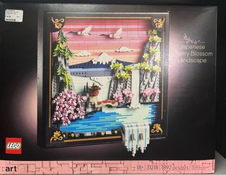 80902 LEGO CHERRY BLOSSOM LANDSCAPE