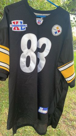 Heath Miller Pittsburgh Steelers Super Bowl XL Authentic Reebok On-Field Jersey
