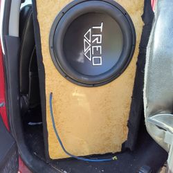 Treo 15in Subwoofer W Custom Box