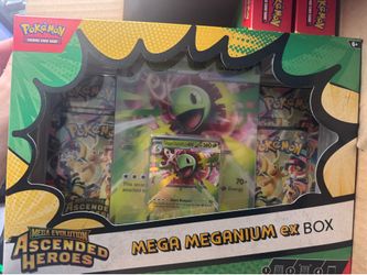 New mega maganium ex box ascended heroes