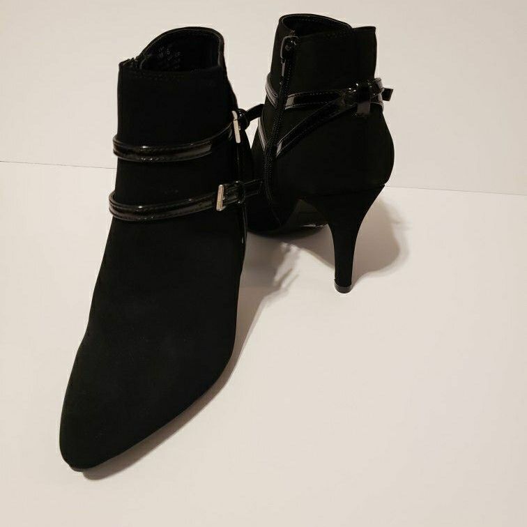 Black Booties Size 6
