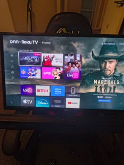 ONN Roku TV Flat Screen Television