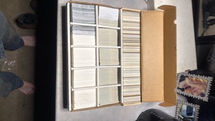 Large Lot of Trading Cards in Storage Boxes