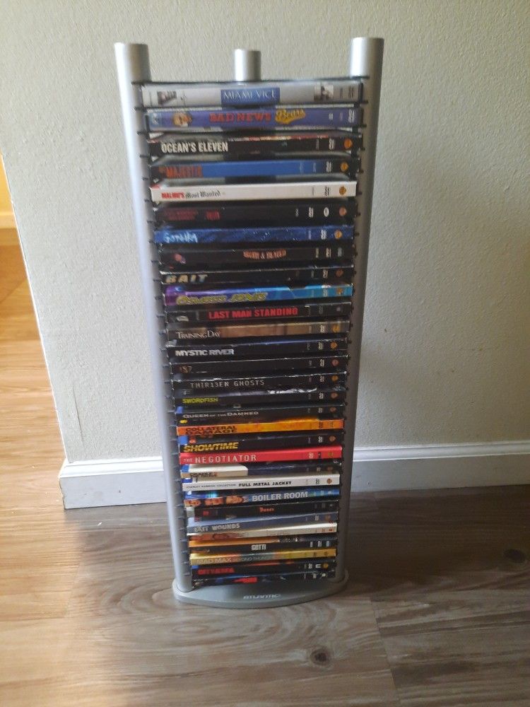 DVD's And Stand 