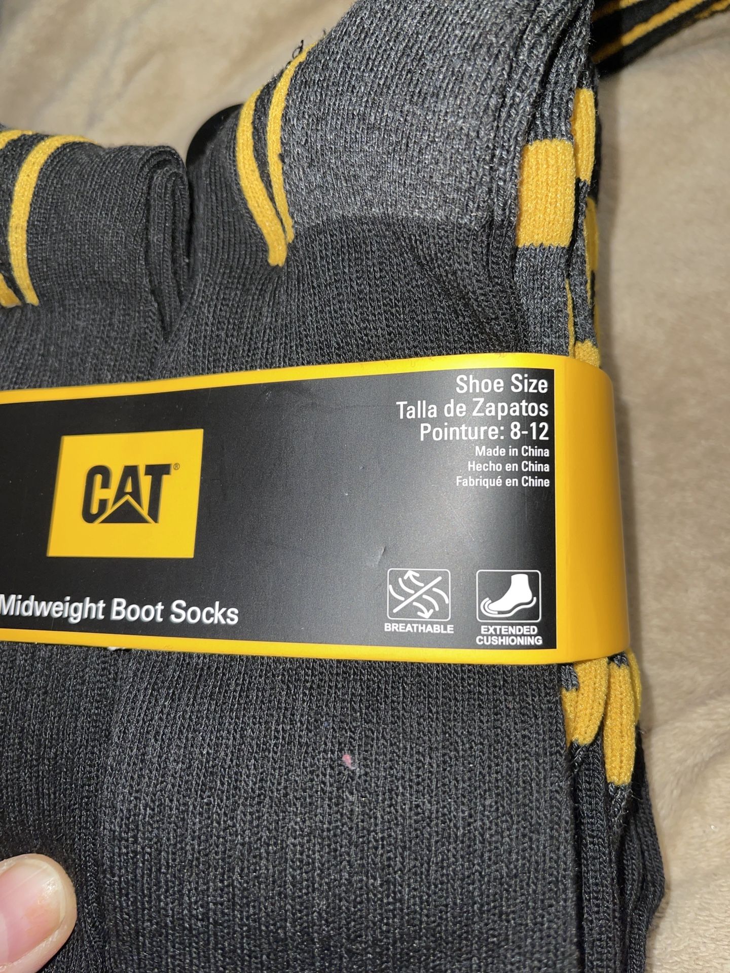 Caterpillar Boot Socks 6pairs