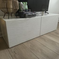 White Tv Stand 