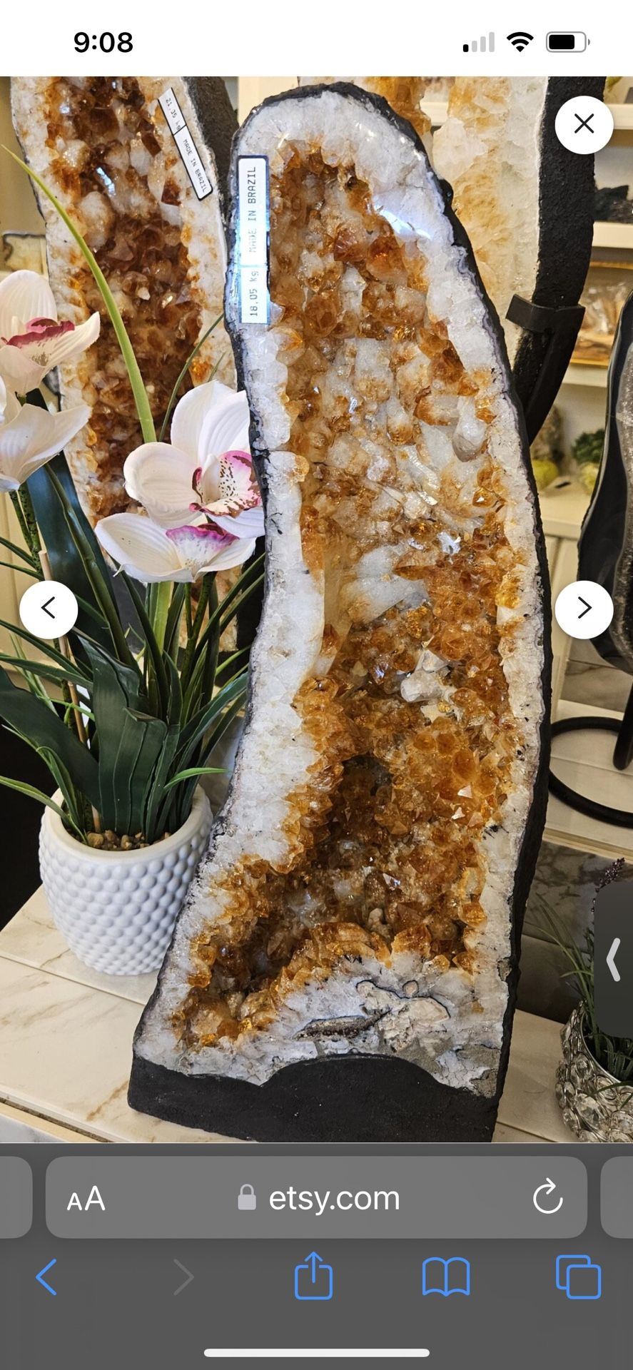 Citrine Cathedral - Crystal