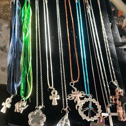 Beautiful Necklaces. Some Handmade.