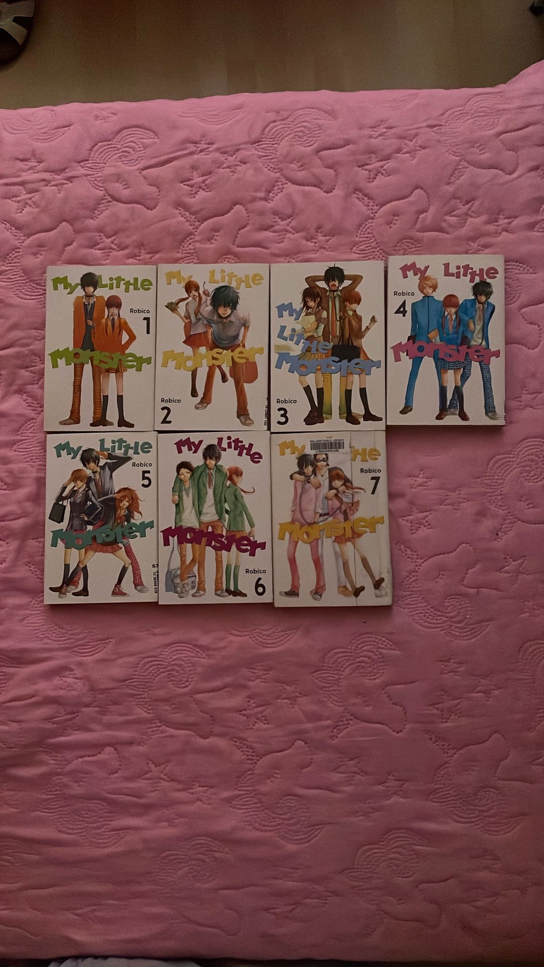 My Little Monster Manga #1 to #7