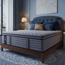 12  Inch Hybrid Twin Size Mattress in a Box, Firm Feel
(2026 Upgraded) Reinforced Edge Support, 7-Zone Support & Pressure Relief, Cooling Sleep