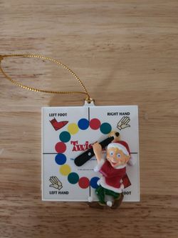 Twister Game Ornament
