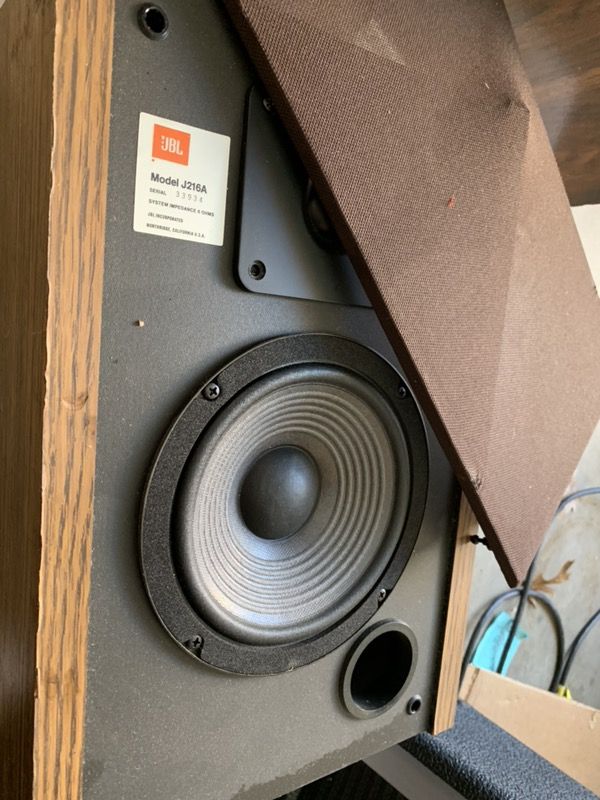 スピーカ　JBL J216A　美品 JBL J216A/J216PROの仕様