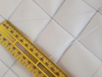 A basic cushion upholstery