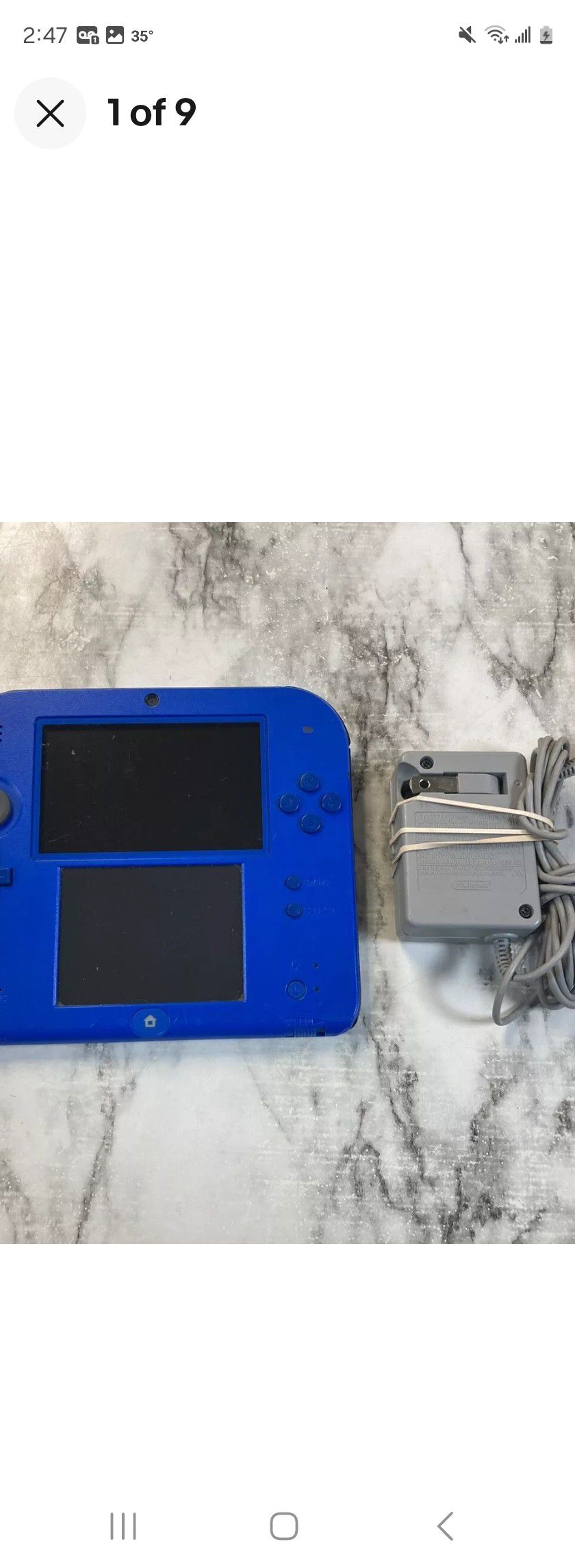 Nintendo 2ds With Charger And Stylus Great Condition Works Perfectly. 