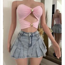 Denim Skirt