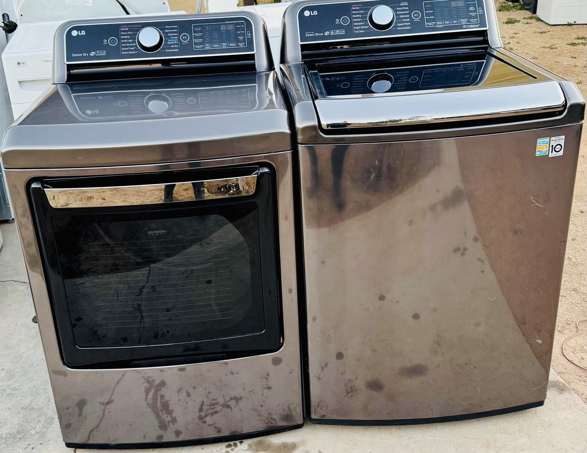 LG Electric Washer And Dryer