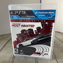 Need for Speed Most Wanted Limited Edition PS3 (Sony PlayStation, 3 2012)