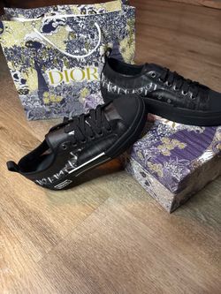 Dior B23 Low-Top Sneakers Black