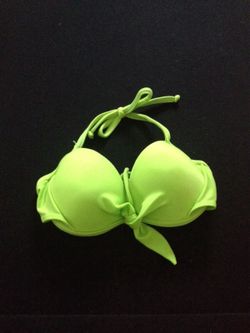 Lime Green Brazilian Bikini top