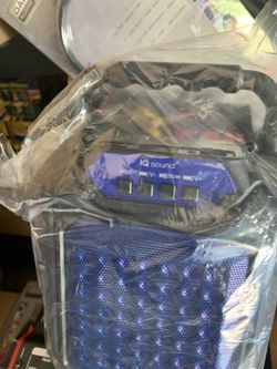 Portable Bluetooth speaker