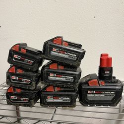 Milwaukee Power Tool and Batteries