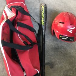 BASEBALL BAT HELMET BAG!