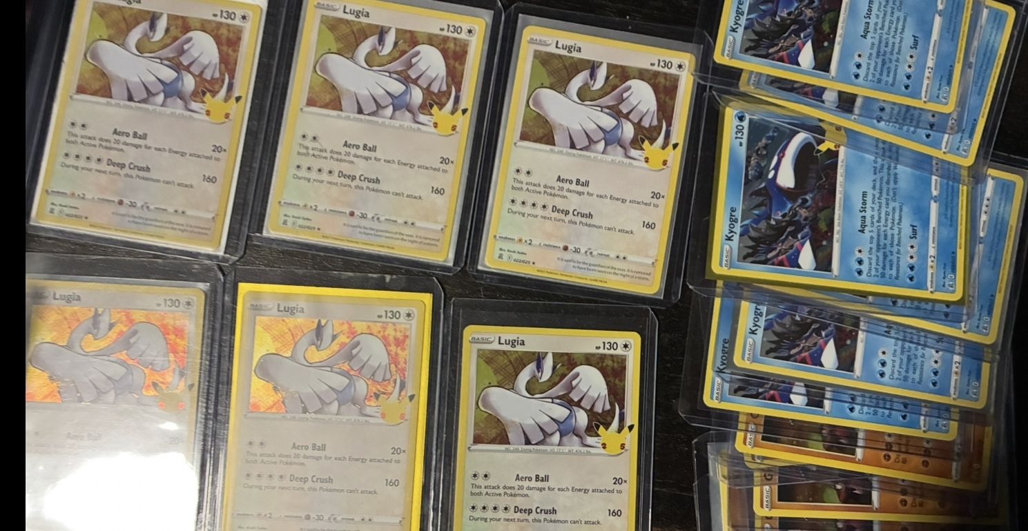 Pokémon Celebration Holos