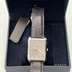 New Men's Watch Cross CR8001 Gotham Series