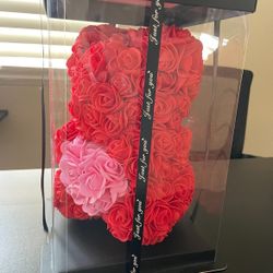 Mothers Day Gift - Rose Bear