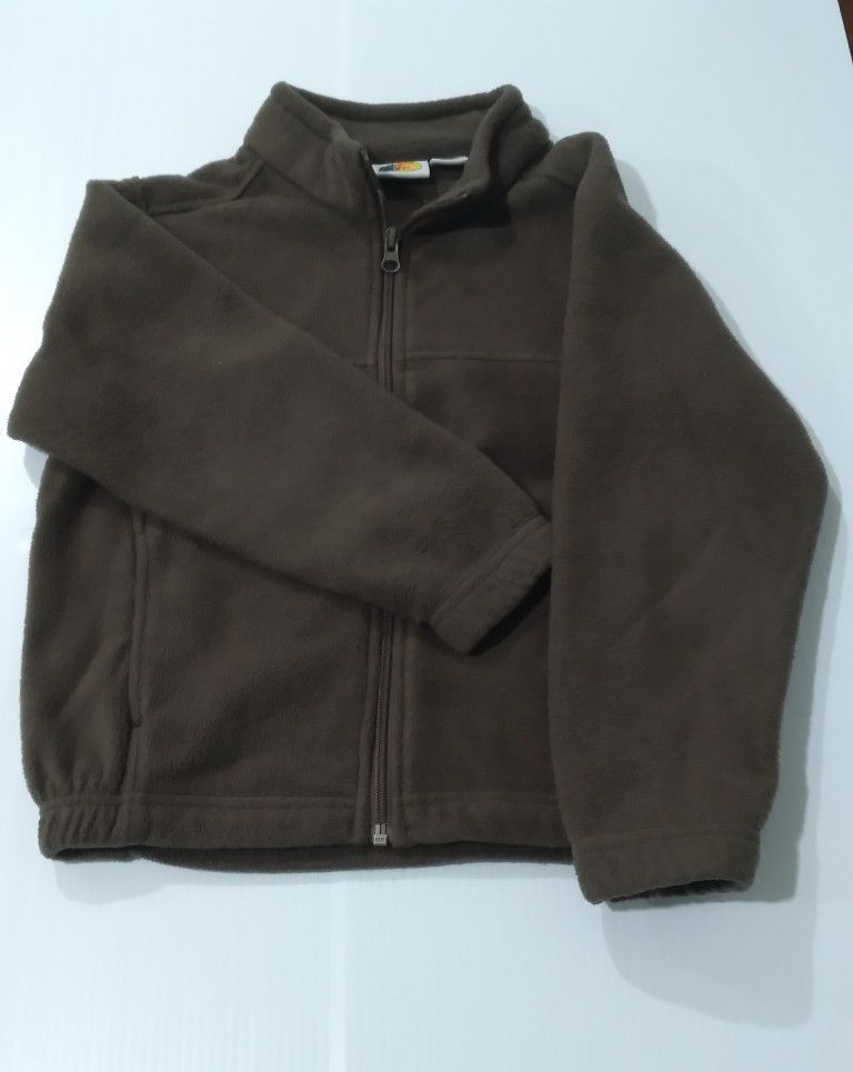 Boys Hunter Green Fleece Jacket