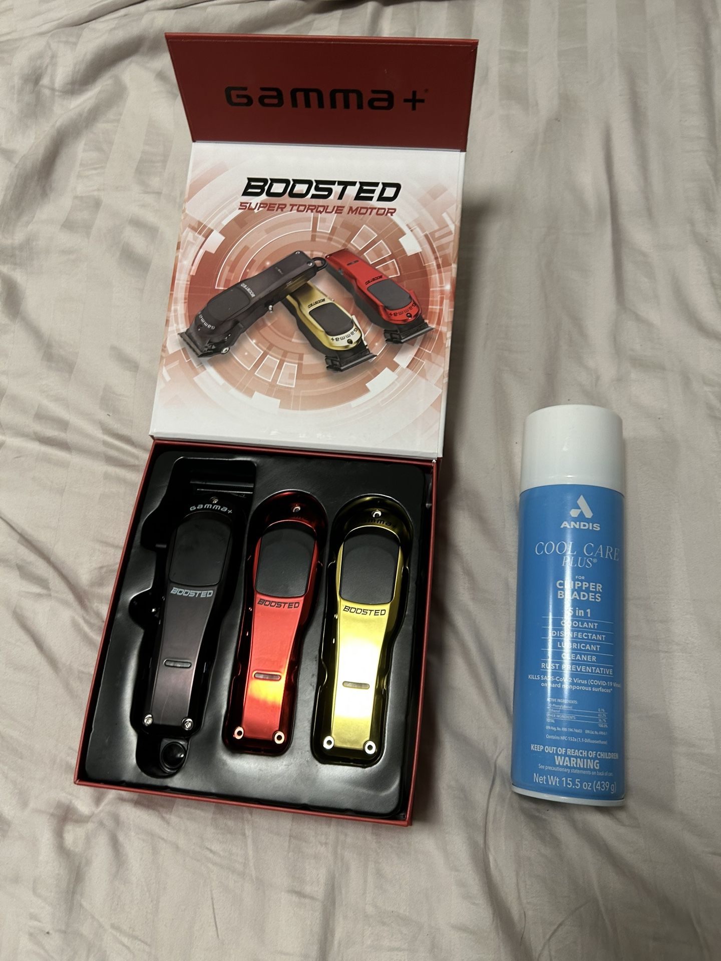 Brand New Gamma Clippers And Cool Care