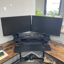 Dual Samsung 27” Monitors 