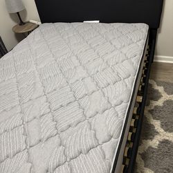 Queen Size Platform Bed And Mattress