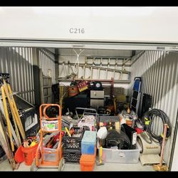 Whole Storage Full Of Tools 