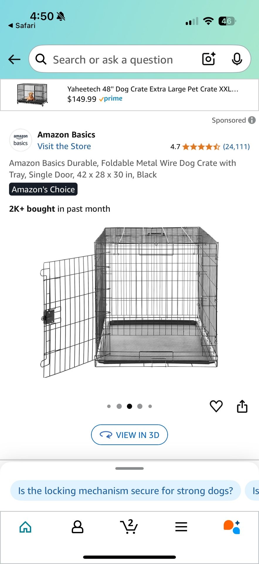 Foldable Dog Kennel