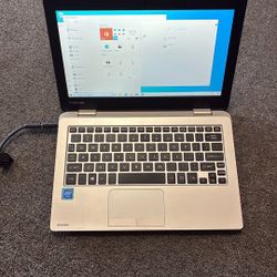 Toshiba Laptop Windows 10 Pro Works Good 