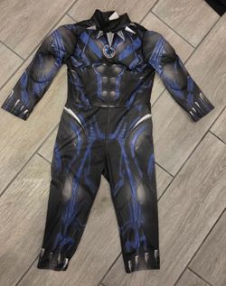 Black Panther Kids Costume Jumpsuit