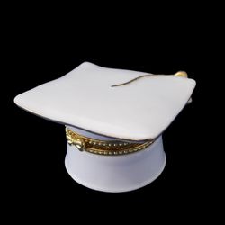 Graduation Porcelain Hat Box