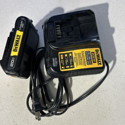 battery and charger. Hobby airport area