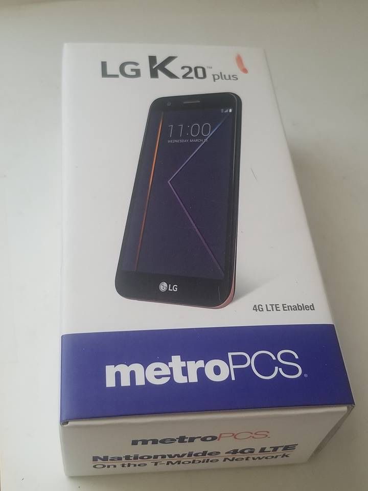 Lg k20 plus metropcs phone