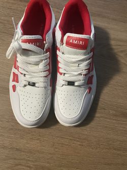 Red Amiri Trainers Size 8.5