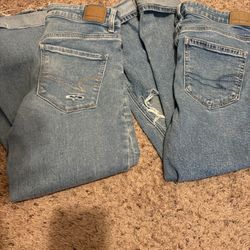 American Eagle Abercrombie Levi's