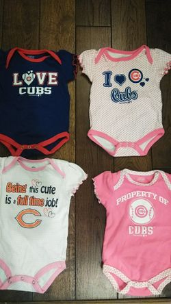 Cubs onesies