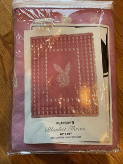 Adult Bunny Throw Blanket  48” x 60”