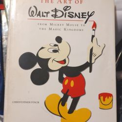 The Art Of Walt Disney Huge Table Book Hard Cover