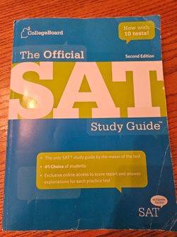 SAT STUDY  BOOK ,  GOOD CONDITION