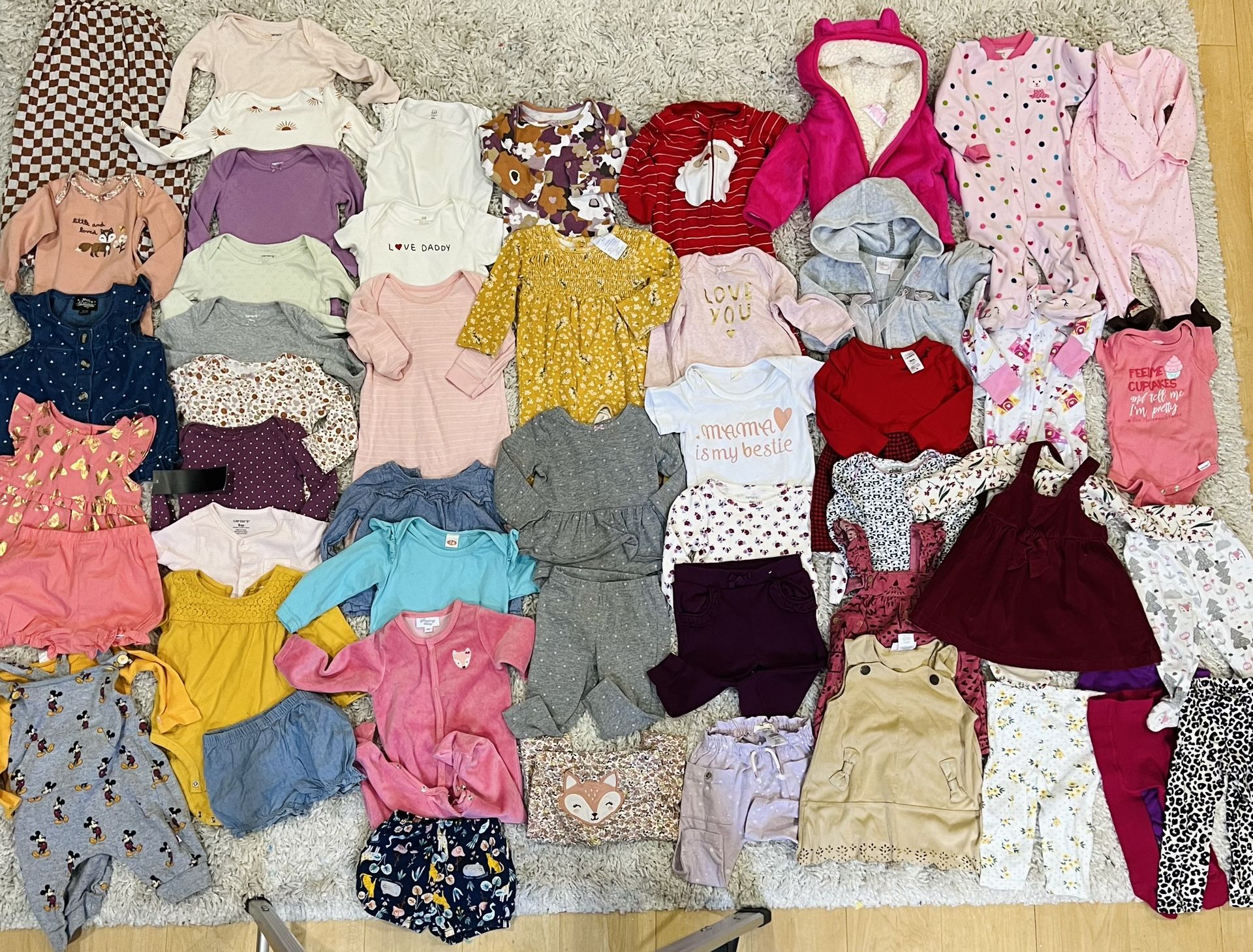 HUGE baby girl bundle 6 9 months. 50+pcs,All Products : American Fashion Style Bags On Sale