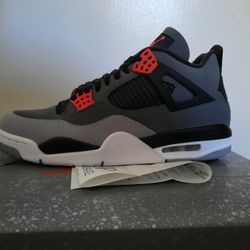 Air Jordan Retro 4 "Infrared" Size 10.5 Brand New PERFECT CONDITION!