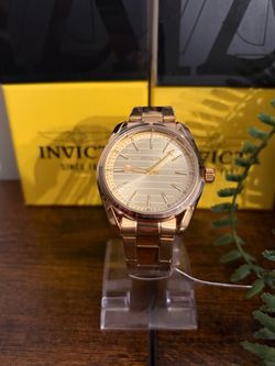 Invicta Rose Gold-Tone Stainless Steel Watch
