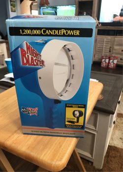 Optronics Halogen Hand Held Lamp 1,200,000 Candlepower Lamp